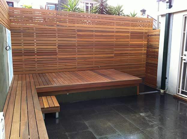 Erskinville Galvanised Steel and Hardwood Deck