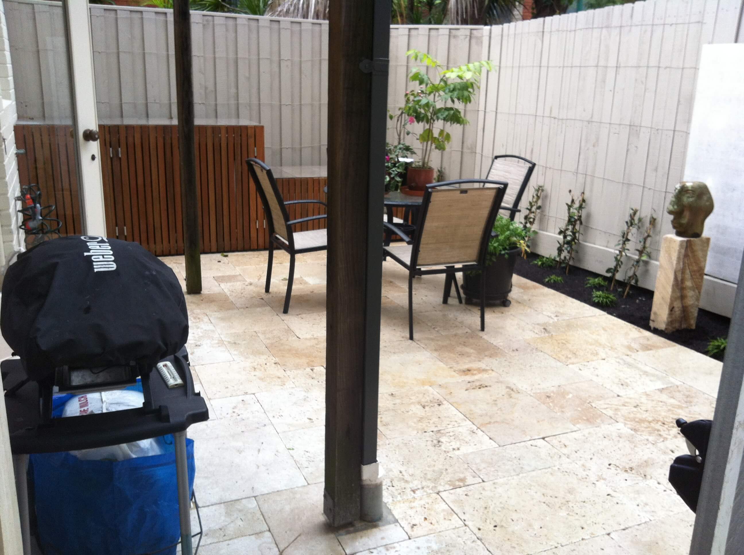Paving, Fencing and Bin Storage in Glebe
